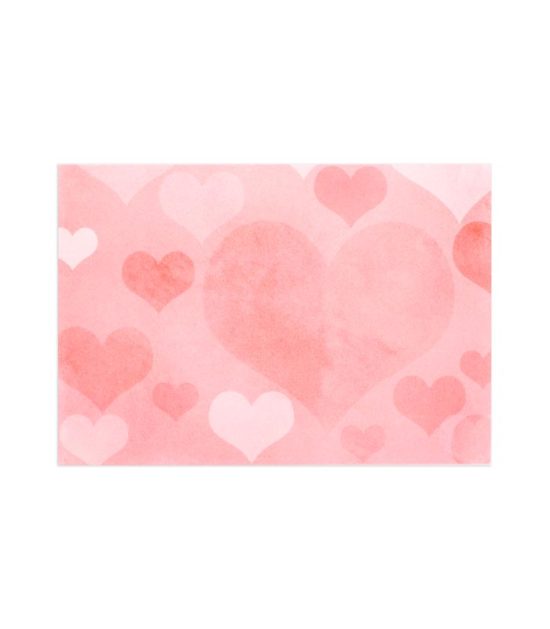 Pink Hearts Gift Card Holder