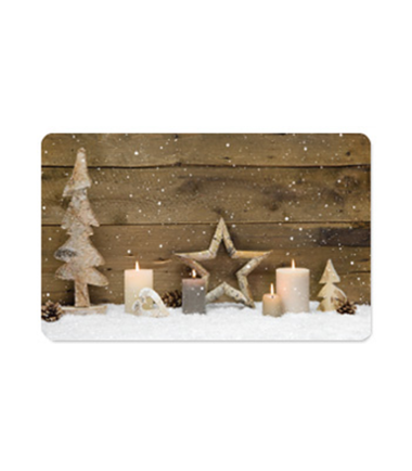 Gift Card Background Holiday Scene