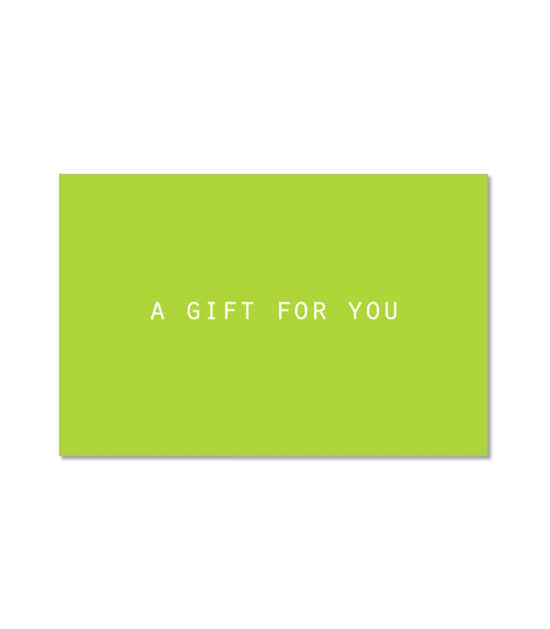 GCH303 Bright Green Side Fold Gift Card Holder