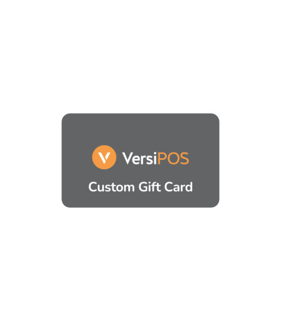 VersiPOS Custom Gift Card