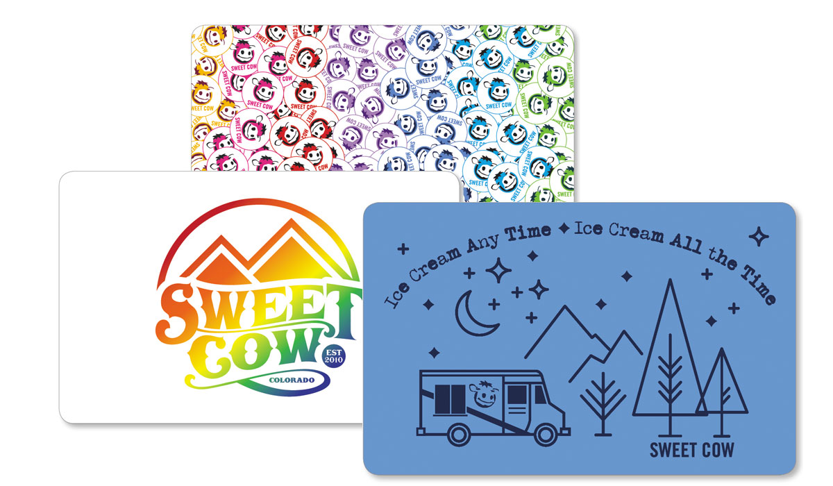 Sweet Cow Ice Cream gift cards