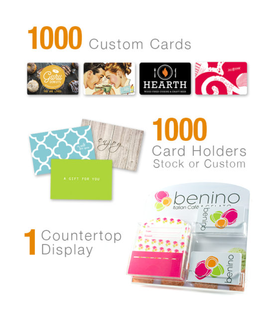 eCard Systems 1000 card bundle