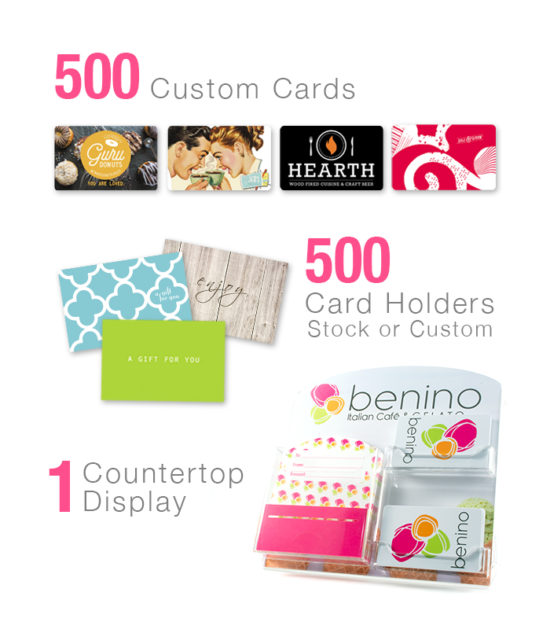 eCard Systems 500 card bundle
