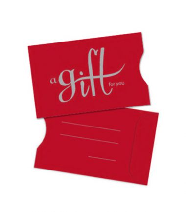 Red Silver Gift Card