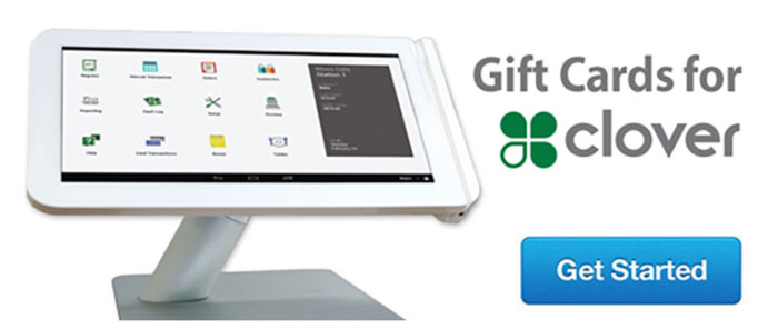 eCard Gift Card Program for Clover POS