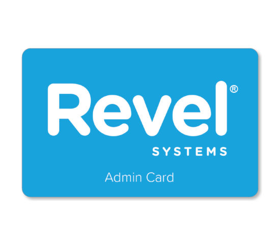 Revel Systems Admin Card