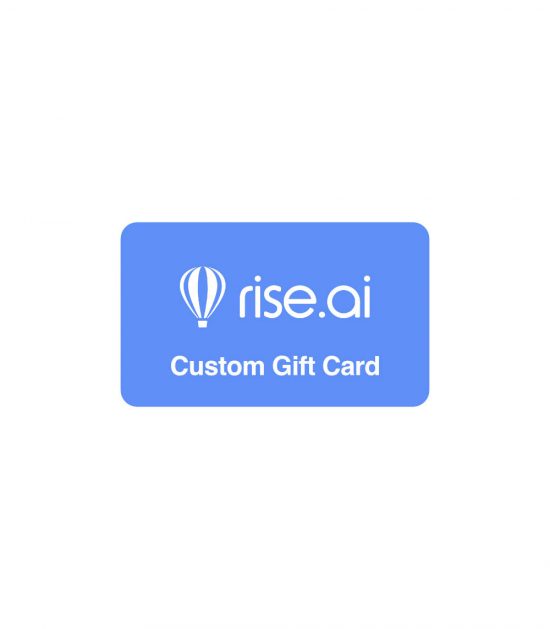 Rise Custom Printed Gift Cards