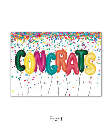 "Congrats" Gift Card Holder for Merchants (GCH446)